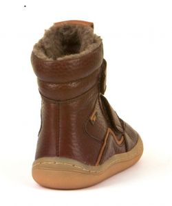 Froddo barefoot zimní vysoké boty brown zezadu