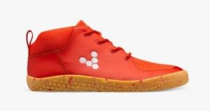 Vivobarefoot  PRIMUS BOOTIE II all weather J FIERY CORAL