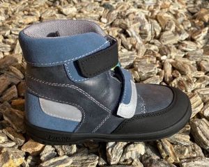 Jonap barefoot boty FALCO tmavě modré SLIM | 23, 24, 25, 27, 28, 29, 30