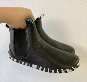 Barefoot Barefoot kožené boty Paperkrane - Safari - 31-35 bosá