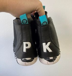 Barefoot kožené boty PAPERKRANE - SAFARI - 36-42 zezadu