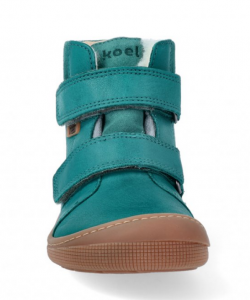 Barefoot zimní boty KOEL4kids - EMIL - turquoise zepředu