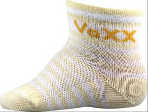 Barefoot Dětské ponožky VOXX - Fredíček pruhy - holka bosá