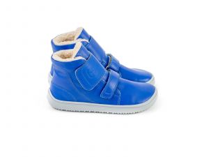 Dětské zimní barefoot boty Be Lenka Panda - Blue bok