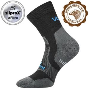 Ponožky VOXX pro dospělé - Granit černá | 35-38, 47-50