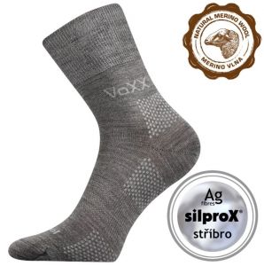 Ponožky VOXX pro dospělé - Orionis ThermoCool - světle šedá | 43-46