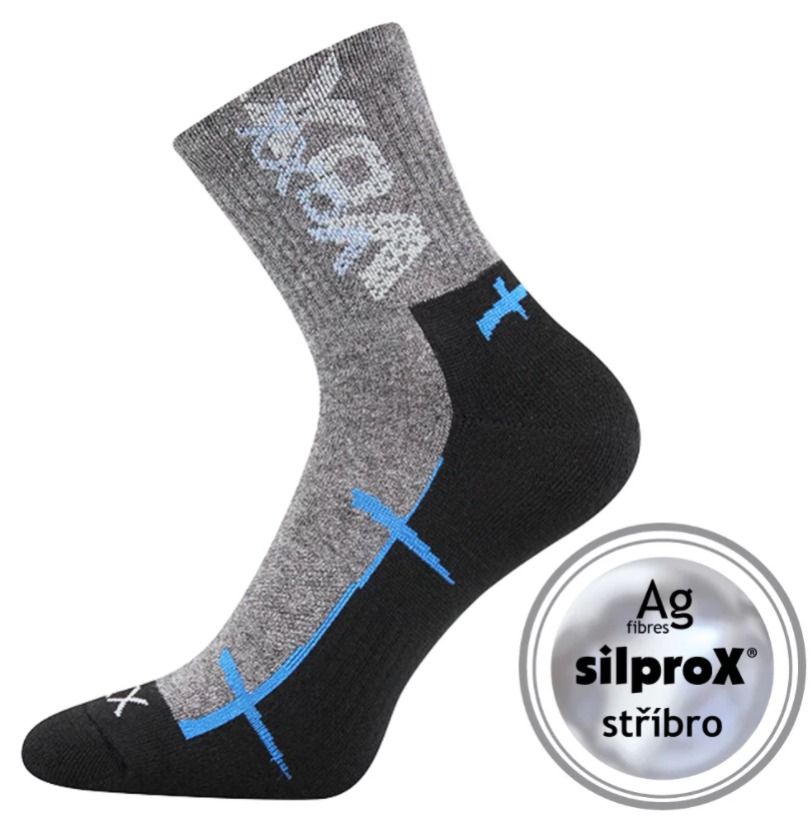 Barefoot Ponožky VOXX pro dospělé - Walli - černá bosá