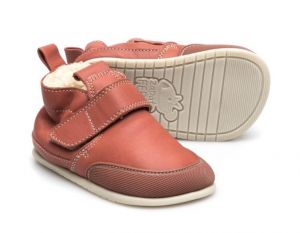 Barefoot Zimní kožené boty zapato Feroz Ademuz Frambuesa bosá