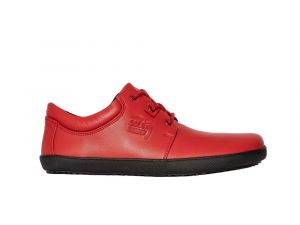 Barefoot Sole runner Metis 2 red leather women bosá
