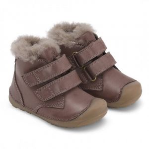 Zimní barefoot boty Bundgaard PETIT mid lamb - Brown pár