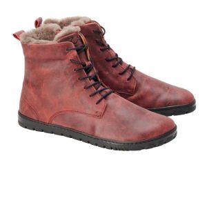 Zimní boty ZAQQ QUINTIC Winter Velours Red | 38