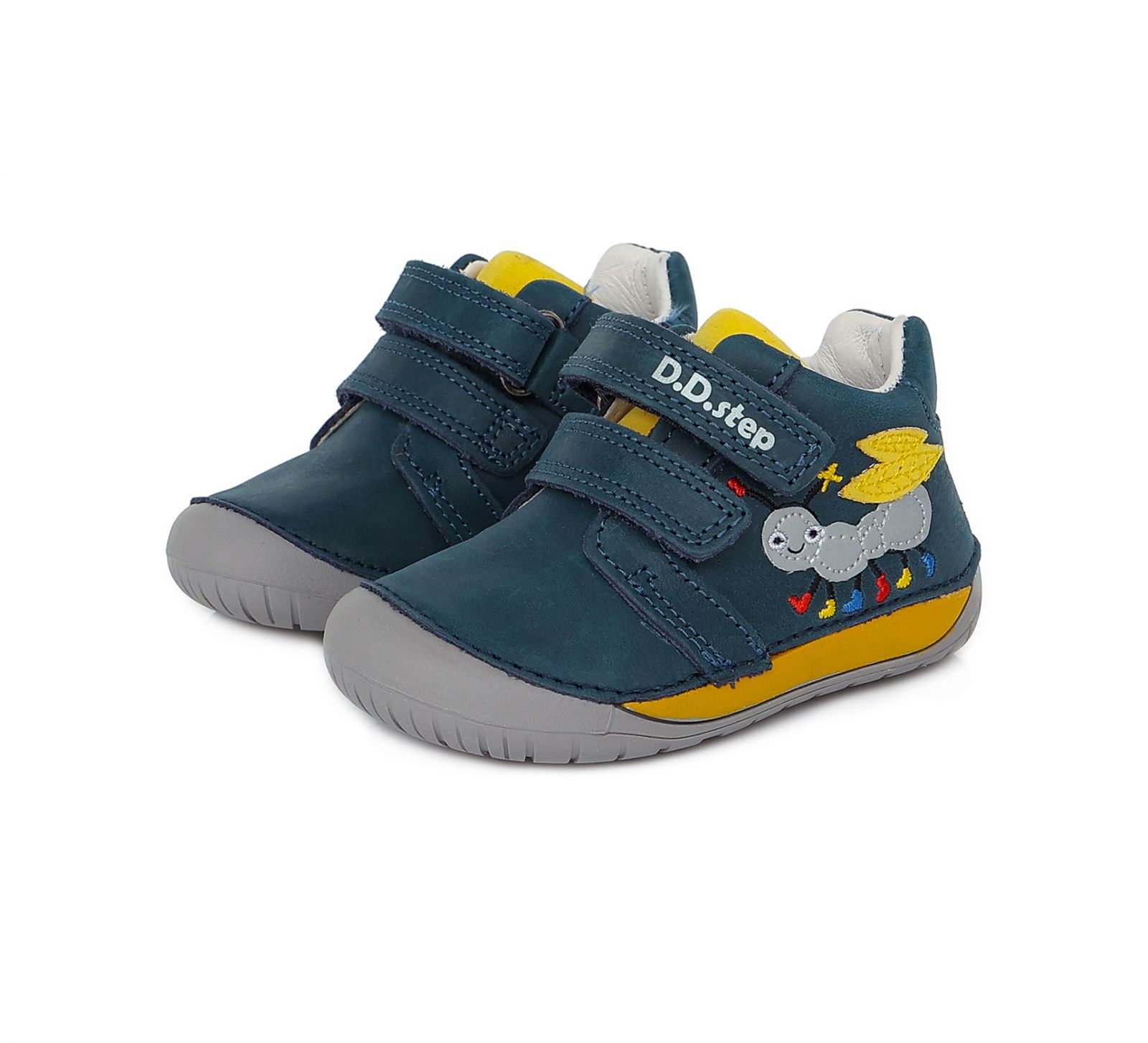 DDstep 070 celoroční boty - tmavě modré - stonožka
