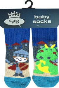 Dětské ponožky Boma - Dora ABS - rytíř | 21-25
