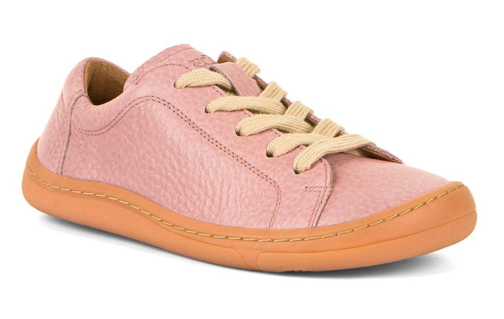 Froddo barefoot celoroční boty tkaničky - pink