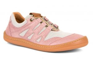 Froddo barefoot celoroční tenisky pink - tkaničky