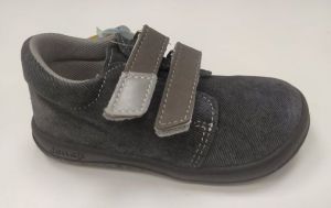 Jonap celoroční barefoot boty B1SV šedá riflovina SLIM | 20, 21, 22, 23, 24, 25, 26, 27, 28, 29, 30
