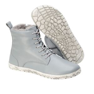 Barefoot Zimní boty ZAQQ QUINTIC Winter Blue Grey bosá