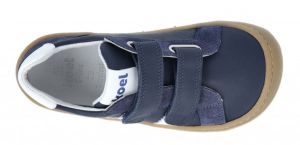 Barefoot celoroční boty Koel4kids - Denis blue shora