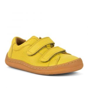 Barefoot Froddo barefoot celoroční boty 2 suché zipy - yellow bosá