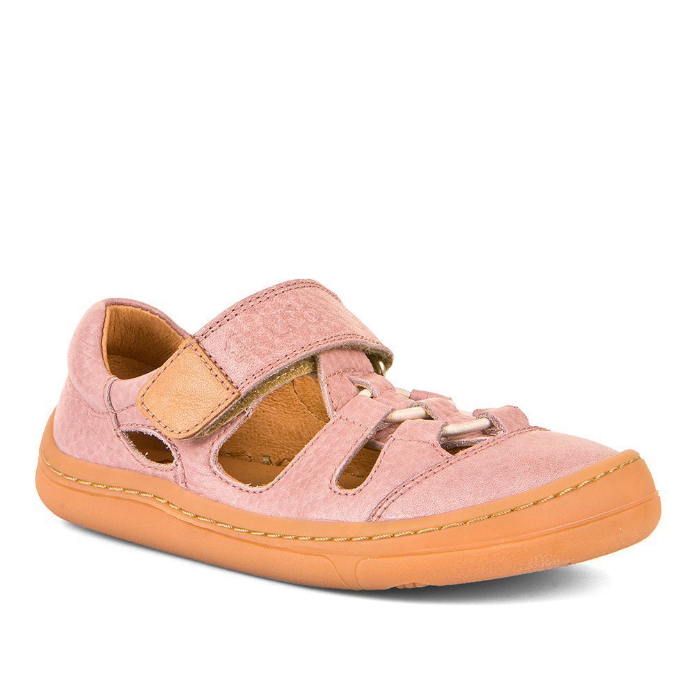 Froddo barefoot sandálky 1 suchý zip - pink