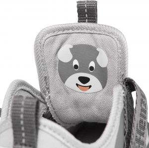 Barefoot Dětské barefoot boty Affenzahn Sneaker Cotton Happy Dog bosá