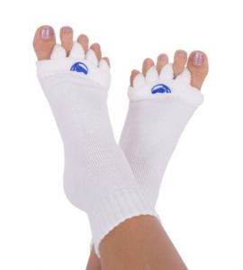 Adjustační ponožky White | S (35-38)