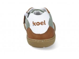 Barefoot celoroční boty Koel4kids- Denil olive zezadu