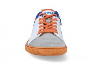 Barefoot celoroční boty Koel4kids- Denil orange zepředu