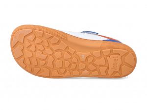 Barefoot celoroční boty Koel4kids- Denil orange podrážka