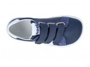 Barefoot Barefoot celoroční boty Koel4kids - Deran blue bosá