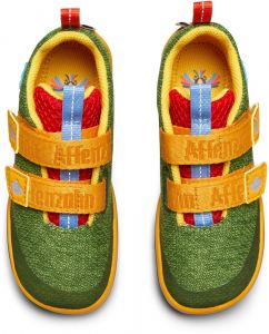 Barefoot Dětské barefoot boty Affenzahn Happy Knit Toucan bosá