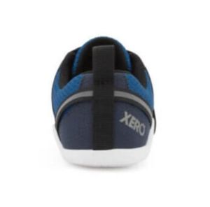 Dětské barefoot tenisky Xero shoes Prio mykonos blue zezadu