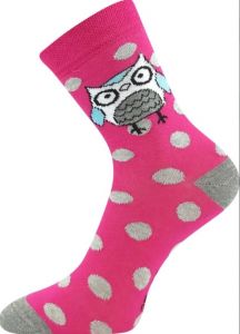 Dětské ponožky Boma - 057-21-43 - XIII - holka sova