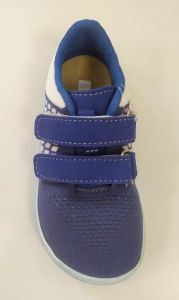 Barefoot Jonap barefoot tenisky Knitt 3D - modrobílé bosá