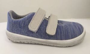 Jonap barefoot tenisky Knitt 3D - modrošedé | 24, 25, 28, 29, 30