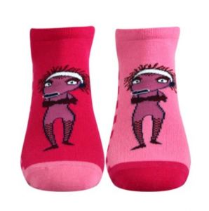 Barefoot Nízké ponožky Lichožrouti - Žiletka Boma bosá