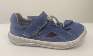 Jonap barefoot sandále B9S modrá ming | 28, 29, 30