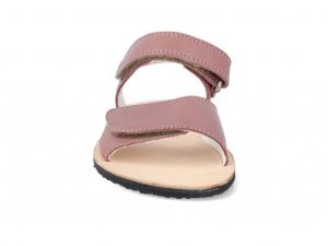 Barefoot Barefoot sandálky Koel4kids - Ashley old pink bosá