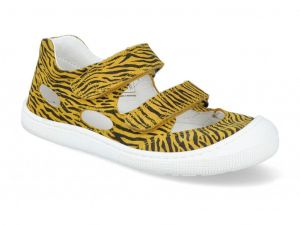 Sandálky Koel4kids - Dalila yellow zebra
