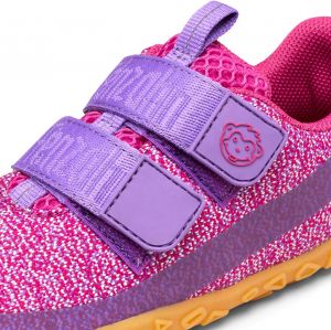 Barefoot Dětské barefoot boty Affenzahn Sneaker knit Dream - pink bosá