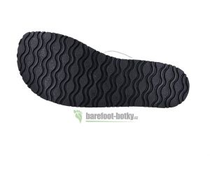Barefoot Protetika barefoot sandály Belita černé lesklé bosá