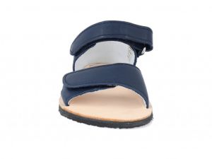 Barefoot sandálky Koel4kids - Amelia blue zepředu
