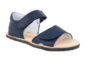Barefoot Barefoot sandálky Koel4kids - Amelia blue bosá