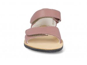 Barefoot sandálky Koel4kids - Amelia old pink zepředu