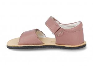 Barefoot sandálky Koel4kids - Amelia old pink bok