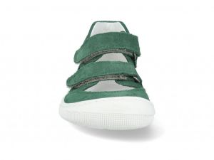 Barefoot sandálky Koel4kids - Dalila green zepředu