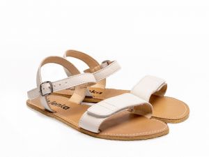 Barefoot sandály Be Lenka Grace ivory white pár