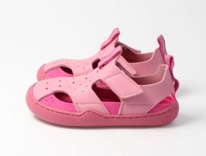 Barefoot Sandálky bLifestyle - Gerenuk - pink vegan M bosá