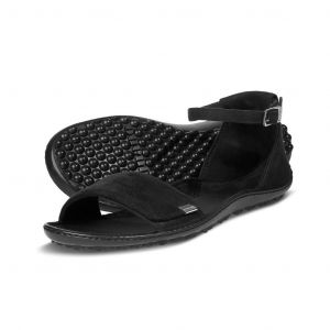 Barefoot Leguano sandálky Jara black bosá