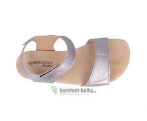 Barefoot Protetika barefoot sandály Belita růžové metalické bosá
